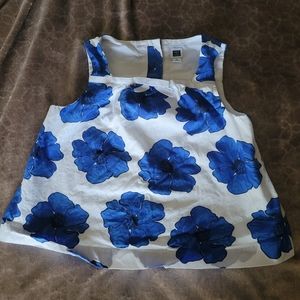 COPY - JANIE AND JACK Blue Poppy Cotton Toddler shrit